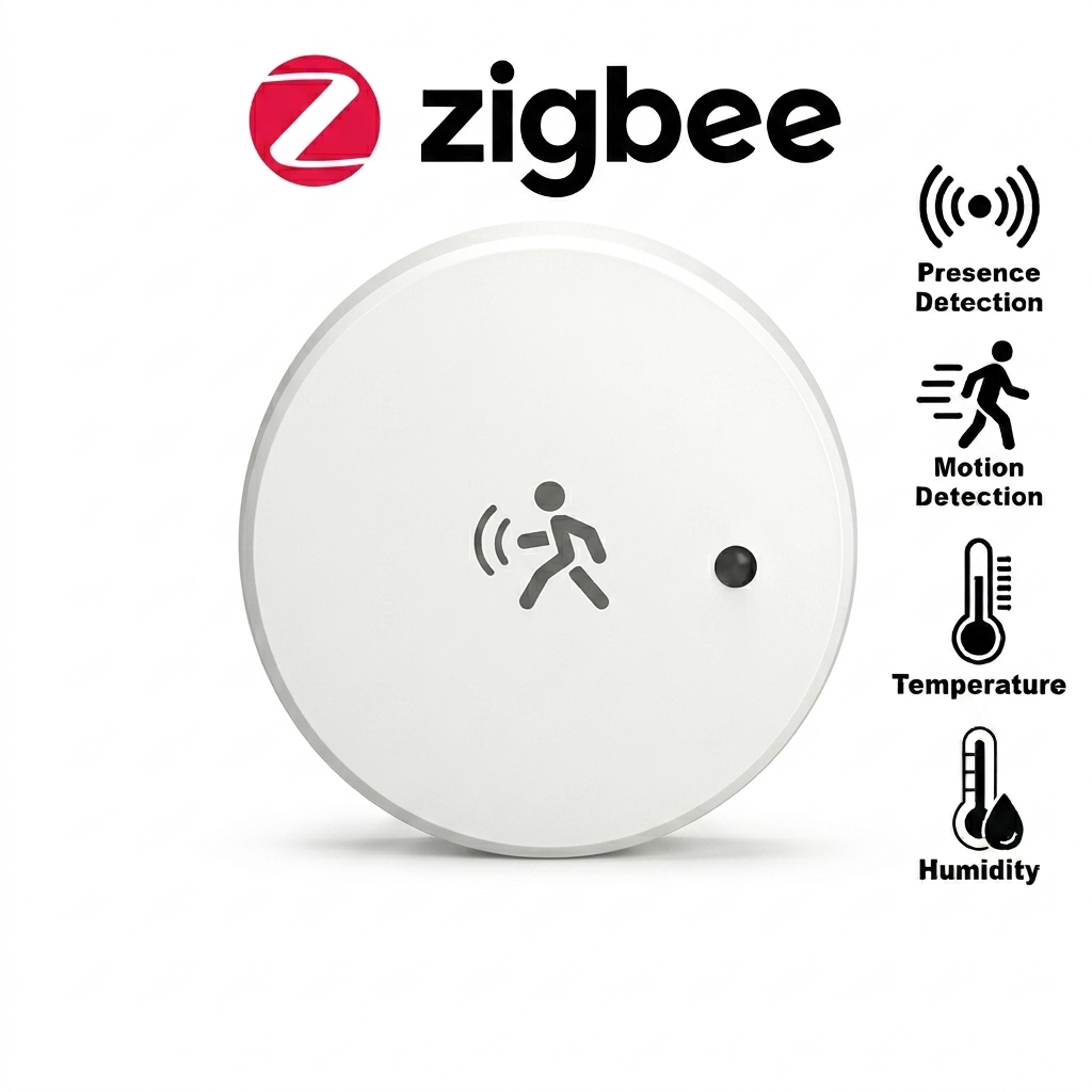 Zigbee Motion Sensor - Tuya Zigbee Human Presence Sensor 24G