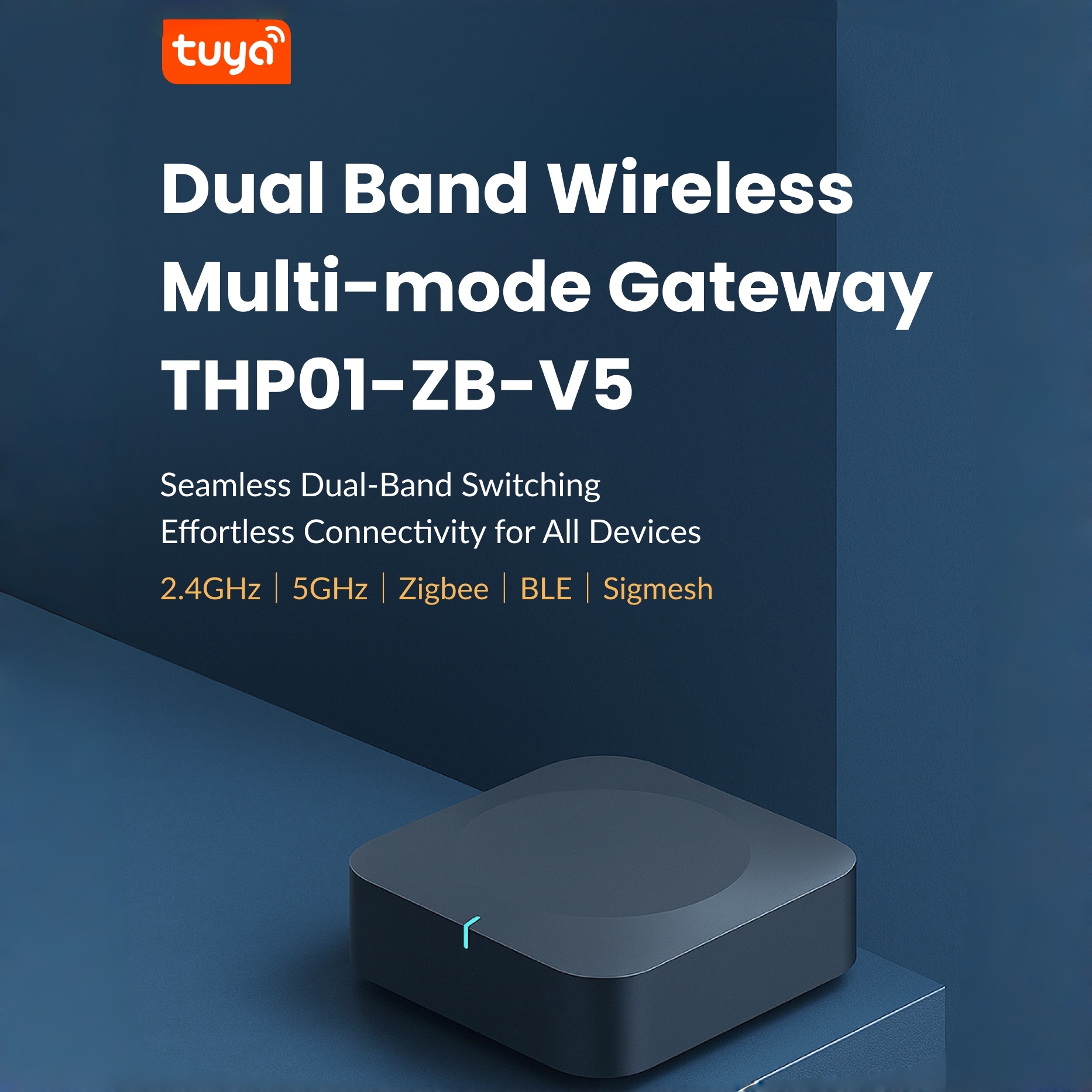 Smart Ir Remote Controller - Tuya Multimode Gateway Dual-Band 2.4G 5G